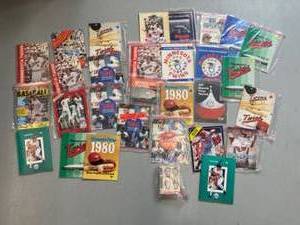 lot 65G image: Minnesota Twins Baseball Memorabilia Collection