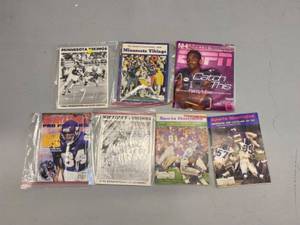 lot 69G image: Collection of Minnesota Vikings Sports Publications