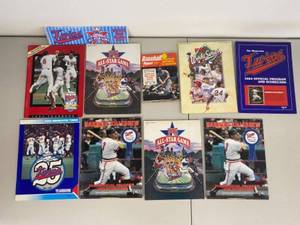 lot 77G image: Set of Vintage Baseball Programs and Yearbooks