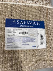 Safavieh California Shag Beige Rug 8' x 10' Plush and Luxurious