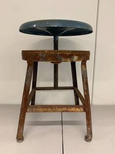 lot 21A image: A.S. Aloe Co. Industrial Adjustable Stool