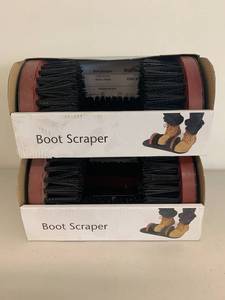 lot 28A image: TrafficMASTER Boot Scraper Metal Hardwood Durable Pair