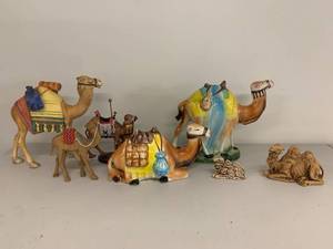 lot 41A image: Unique Collection of Assorted Camel Figurines