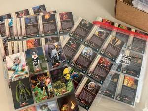 lot 75A image: Vintage Marvel Comic Trading Card Collection