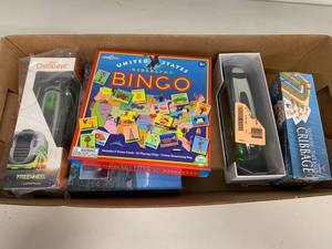 lot 83A image: Lot of Board & Electronic Games US Geography, Cribbage