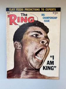 lot 10G image: The Ring Magazine April 1964 Boxing Championship Issue - Muhammad Ali  Cassius Clay