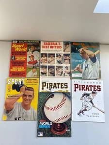 lot 15G image: Vintage Sports Magazines & Yearbooks - Willie Mays, Mickey Mantle, Etc