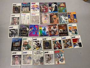 lot 56G image: Collection of Vintage 1970s Pro Football Magazines  Programs Minnesota Vikings