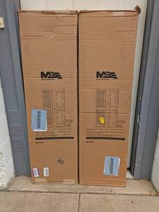 lot 91 image: 2 BOXES OF MID AMERICA BOARD-N-BATTER 14-12 x 52 BLACK SHUTTERS (2PK.)