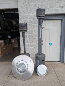 lot 78 image: 2 FIRE SENSE PROPANE HEATERS