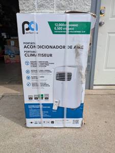 lot 86 image: NEW PERFECT AIRE PORTABLE AIR CONDITIONER W REMOTE CONTROL