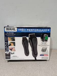 lot 60 image: WAHL ALL-IN-ONE COMPLETE HAIRCUTTING KIT