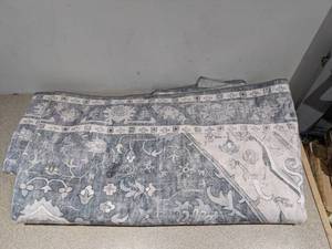lot 128 image: WYATT & ASH DARYA MACHINE WASHABLE AREA RUG (5-3x 7-5)