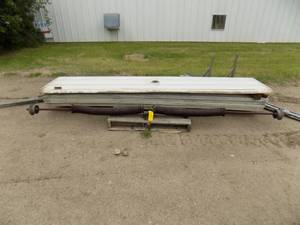 Commercial Metal, Insulated Overhead Garage Door, Used - 10' x 9'