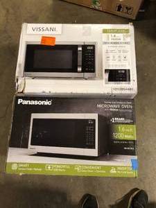 lot 37 image: Lot of Assorted Microwaves Various Models and Conditions   Customer Returns See Pictures