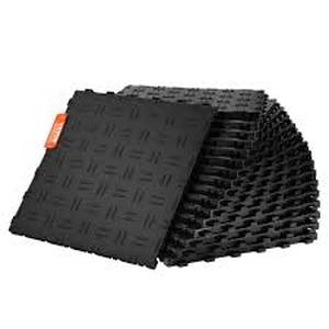 lot 19 image: VEVOR Garage Tiles 12 in. W x 12 in. L Garage Floor Covering 50 sq. ft. Tiles Texture 0.53 in. Thickness Flooring Tiles   Customer Returns See Pictures