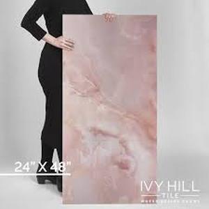 Jume Onyx Coral 23.62 in. x 47.24 in. Polished Porcelain Floor and Wall Tile (15.49 sq. ft./Case)