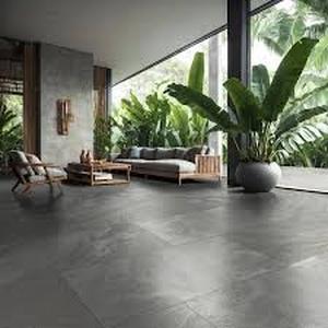 Yardan Graphite 24 in. x 48 in. Matte Porcelain Stone Look Floor and Wall Tile (427.84 sq. ft.)