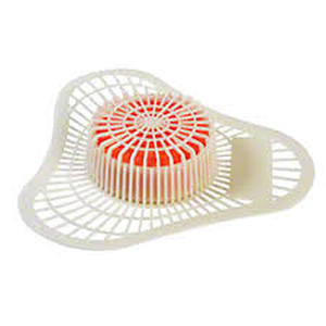 lot 56 image: 12 pack - Janico, ScentBon White Urinal Screen wBlock - Cherry