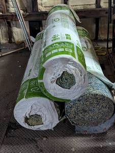 lot 41 image: 3 Rolls - FUTURE FOAM StepAhead with Nike Grind Premium Green 716 in. Thick 8 lb. Density Carpet Pad with SpillSafe Moisture Barrier