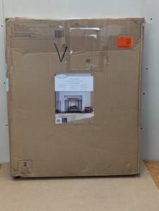 lot 49 image: Preston Vintage Iron Steel 3-Panel Fireplace Screen