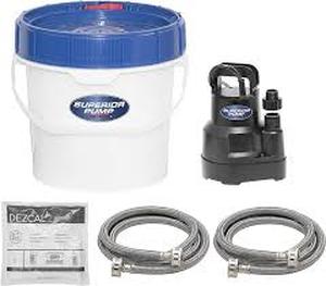 Superior Pump Tankless Water Heater Descaler Pump Kit Customer Returns See Pictures
