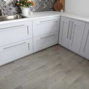 34 Boxes of TrafficMaster Glenwood Fog 7 in. x 20 in. Ceramic Floor and Wall Tile (392.04 sq. ft. / pallet) Customer Returns See Pictures