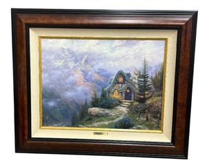 lot 56 image: Sweetheart Cottage Limited Edition Lithograph by Thomas Kinkade