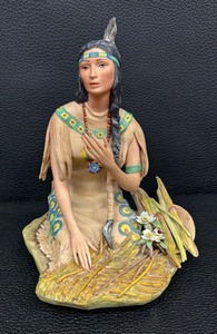 lot 49 image: Dakota Laughing Water Minnehaha Sculpture by Cybis