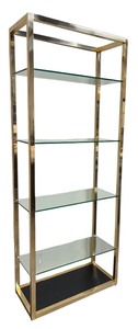 lot 13 image: Beautiful Vintage Brass Etagere