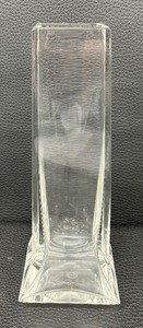 lot 90 image: Lovely Vintage Crystal Vase by St. Louis of France