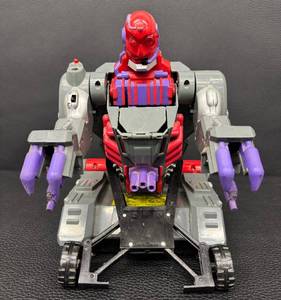lot 49RO image: Vintage 1993 Toy Biz Voice Bot 2 in1 Transforming Vehicle Robot