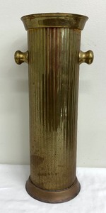 lot 103 image: Vintage Brass Umbrella Stand
