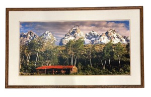 lot 115 image: Framed Photographic Print, Saddle Cabin by Frederic C Joy