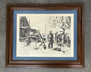 lot 131 image: Point Mugu Print by Lionel Barrymore
