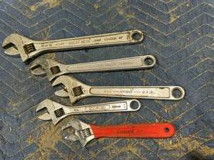 lot 43 image: Crescent Wrenches