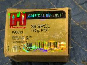 lot 69 image: Hornady 38 Special Shells