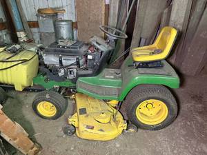 lot 151 image: John Deere 345 Garden Tractor with 54 Mower Deck