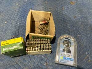 lot 162 image: Mixed Ammo & New 2 516 Hitch Ball