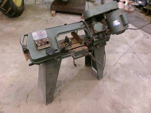 lot 6 image: FairBank Ward Horizontal Metal Cutting Bandsaw (Works)