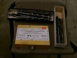 lot 8 image: HSS Countersinks, Square Shank Drills & Wood Bits