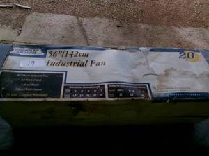 lot 19 image: 56 Industrial Celling Fan (Unused)