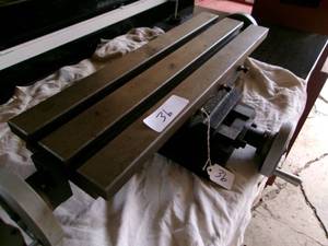 lot 36 image: X-Y Milling Table