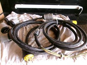 lot 37 image: 220Volt Cords & Plugs