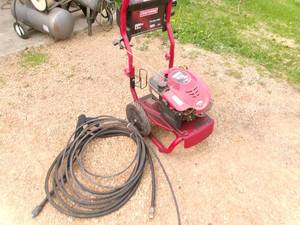 lot 44 image: Craftsman Pressure Washer WHose & Wand