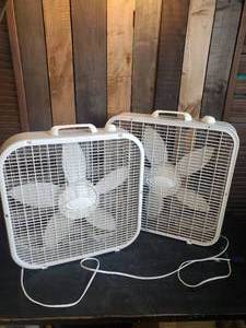 lot 16 image: 2 Lasko Fans Just in time for Summer