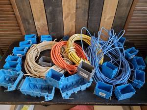 lot 24 image: Wiring and Electrical outlet Boxes