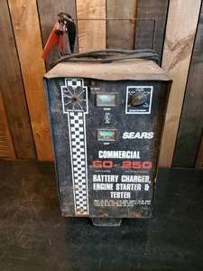 lot 31 image: Sears Commercial Battery Charger, Engine Starter & Tester
