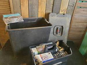 lot 39 image: Wiring and Electrical outlets Electrical Box Accessories