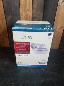 lot 43 image: New in Box Patriot Lighting Outdoor Security Light